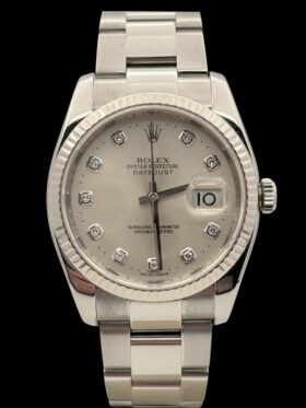DATEJUST diamonds dial