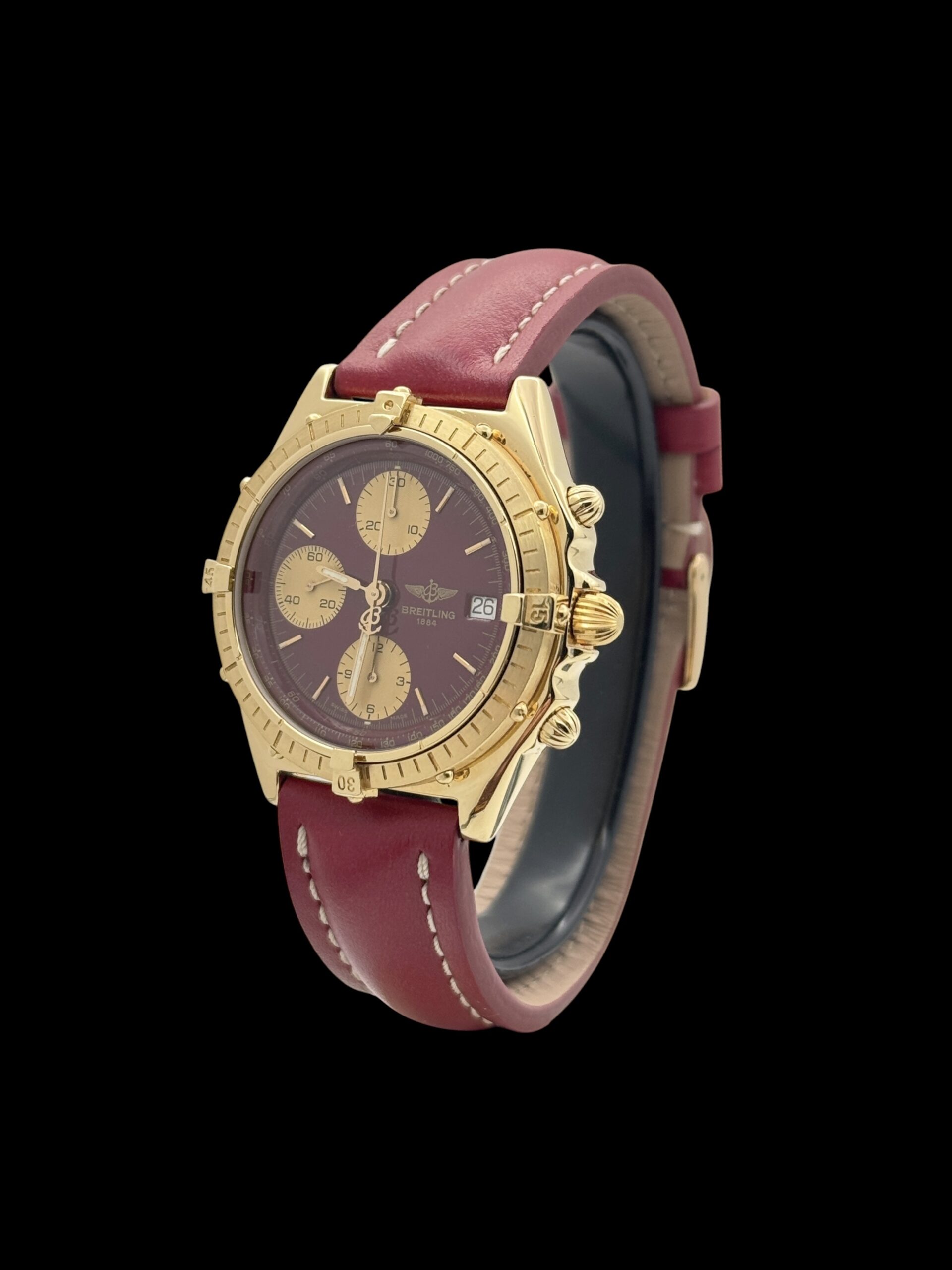 BREITLING chronomat burgundy - immagine 2