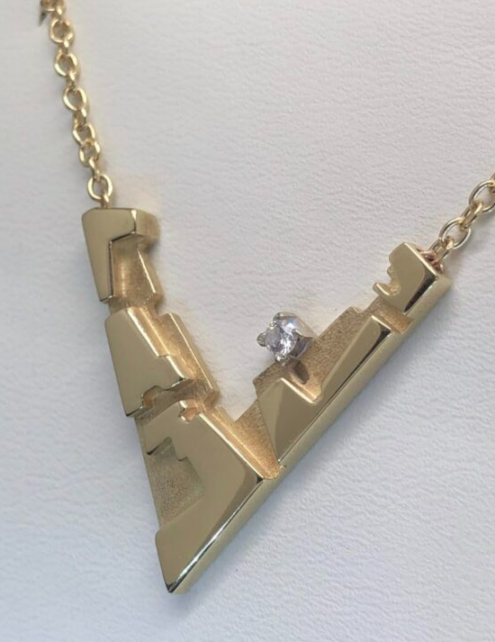 collier oro 18k donna