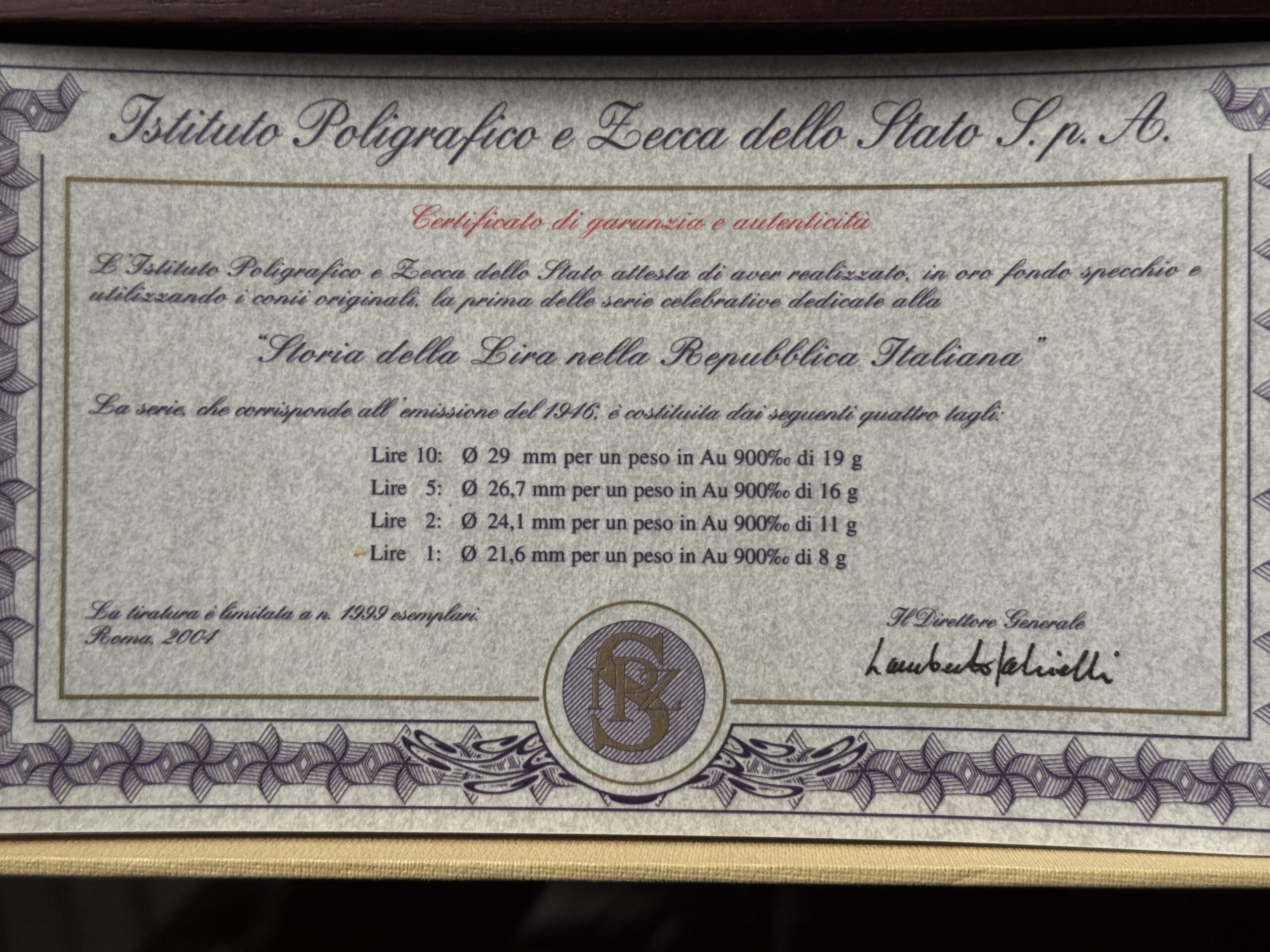 Monete LA STORIA DELLA LIRA Rep. Italiana - immagine 5